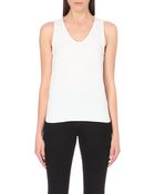 Maje Floaty Crepe Vest Top - Lyst