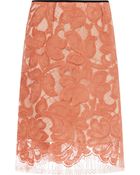 TOME Lace Skirt - Lyst
