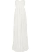 Sophia Kokosalaki Charis Pleated Jersey-Crepe Gown - Lyst