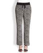 Marc By Marc Jacobs Karoo Silk Printed Track Pants - Lyst