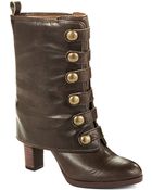 Nine West Dalli Hooded Bootie - Lyst