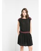 Mango Open-Back Dress - Lyst