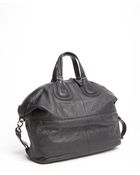 Givenchy Black Leather Nightingale Large Convertible Bag - Lyst