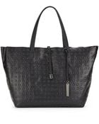 Vince Camuto Textured Leather Tote Bag - Lyst
