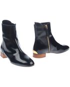 Chloé Ankle Boots - Lyst