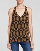 Ella Moss Tank - Marigold Silk - Lyst
