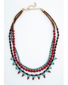 Ana Accessories Inc If Need Bead Necklace - Lyst