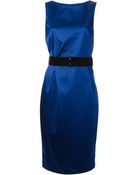 P.a.r.o.s.h. Ambra Crepe Dress - Lyst