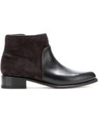 Rag & Bone Aston Leather And Suede Ankle Boots - Lyst