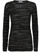 Helmut Lang Eroded Threads Sweater - Lyst