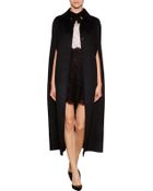 Valentino Wool-Cashmere Cape - Lyst