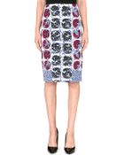 Peter Pilotto Stretch-crepe Pencil Skirt - Lyst