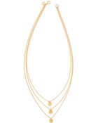 Gorjana & Griffin Diamond 3 Disc Necklace - Lyst