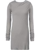 Rick Owens Long Sleeve T-Shirt - Lyst