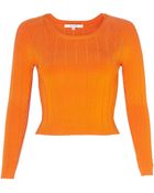 Carven Crew Neck Jumper - Lyst