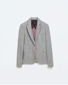 Zara Structured Blazer - Lyst