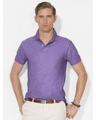 Polo Ralph Lauren Slim-Fit Mesh Polo Shirt - Lyst