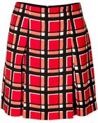 Marc By Marc Jacobs Plaid Skirt - Lyst