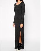 Diesel Maxi Dress with Back Detail - Lyst