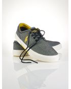 Polo Ralph Lauren Chambray Faxon Sneaker - Lyst