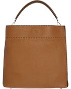 Fendi Boxy Selleria Hobo Bag - Lyst