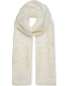 Armani Floral Embroidered Silk Scarf - Lyst