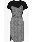 French Connection Powdered Pepper Structured Dress - Lyst