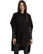 BCBGeneration Open Stitch Hooded Cape - Lyst
