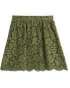 Valentino Lace Skirt - Lyst