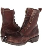 Frye Carson Lug Lace Up - Lyst