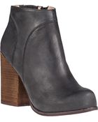 Jeffrey Campbell Hanger Ankle Boot Black Leather - Lyst