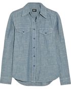 Nlst Naval Cotton-Chambray Shirt - Lyst