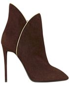Giuseppe Zanotti 115Mm Suede Ankle Boots - Lyst