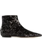 Dolce & Gabbana 'Bellucci' Sequinned Ankle Boots - Lyst