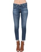 Ag Adriano Goldschmied The Stilt Rolled Up Jean - Lyst