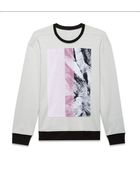 Helmut Lang Mason Print Sweatshirt - Lyst