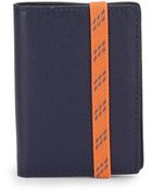 Jack Spade Vertical Strap Bi-Fold Leather Wallet - Lyst
