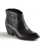 Nine West Palmet Leather Ankle Boots - Lyst