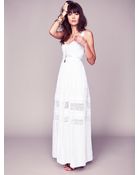 Free People Jill'S Limited Edition Bustier Dress - Lyst