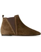 Isabel Marant Lars Flat Suede Boots - Lyst