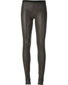 Helmut Lang Lambskin Leggings - Lyst