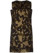 Rochas Short Dress - Lyst