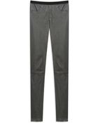 Helmut Lang Stretch Leather Legging - Lyst