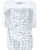 Stella McCartney Oversized Leopard Print T-Shirt - Lyst