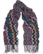 Missoni Textured-Knit Scarf - Lyst
