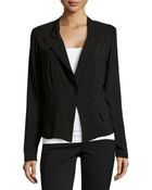 Donna Karan New York Fluid One-Button Jacket - Lyst