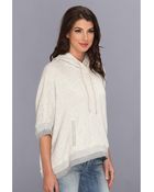 Alternative Apparel Hooded Cape - Lyst