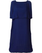 Daniela Gregis Layered Knit Dress - Lyst