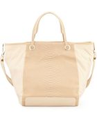 See By Chloé Ivy Snake-Embossed Shoulder Bag - Lyst