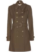 Burberry Brit Cotton Trench Coat - Lyst